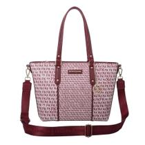 Bolsa Feminina Tote Grande Fellipe Krein FK623 Monograma