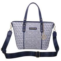 Bolsa Feminina Tote Média Fellipe Krein FK624 Monograma