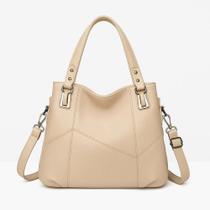 Bolsa Feminina Tote Sacola Ombro Alça Transversal Casual Fashion