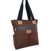 Bolsa Feminina tote sacola Pano Tecido Oxford Alça Ombro lateral e mão Grande espaçosa reforçada moda casua trabalho faculdade di dia passeio etc