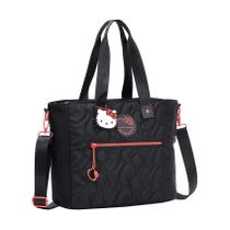 Bolsa Feminina Totebag Semax HK26021 Hello Kitty Cor: Preto Bolsa Feminina Totebag Semax HK26021 Hello Kitty Cor: Preto