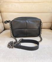 Bolsa feminina transversal alça de corrente em couro legítimo Bolsa feminina transversal alça de corrente em couro legítimo