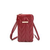 Bolsa Feminina Transversal Alça Tiracolo Porta Cartões PU Sintético Alnisa