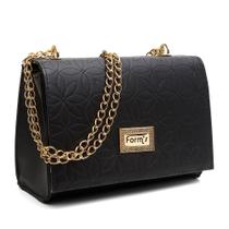 Bolsa Feminina Transversal Baú Alça De Corrente Bolsa Feminina Transversal Baú Alça De Corrente