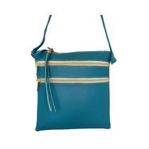 Bolsa Feminina Transversal Café Compacta ABC Bags 6008