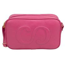 Bolsa Feminina Transversal Camera Bag Carol Classe Couro Bolsa Feminina Transversal Camera Bag Carol Classe Couro