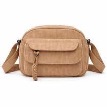Bolsa Feminina Transversal Camurça - Bolsa Feminina Transversal Camurça -