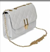 Bolsa Feminina Transversal Com Alça Corrente Várias Cores