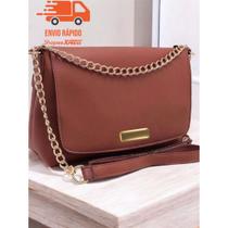 Bolsa Feminina Transversal Corrente Elegante Festa Casual Dia a Dia Alça Dourada Moda Blogueira Bolsa Feminina Transversal Corrente Elegante Festa Casual Dia a Dia Alça Dourada Moda Blogueira