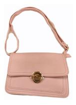 Bolsa Feminina Transversal Crossbody Passeio Pequena Couro