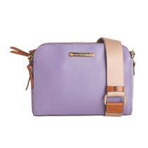 Bolsa Feminina Transversal Dayane Magalhães Lilás