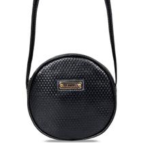 Bolsa Feminina Transversal de Couro 8073
