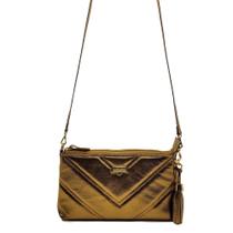 Bolsa Feminina Transversal de Couro Bolso Interno Matelassê Cores Andreia Ribeiro