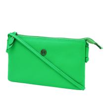 Bolsa Feminina Transversal De Couro Legítimo Mariart Onix