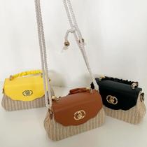 Bolsa Feminina Transversal De Mão Alça Removível Bolsa De Ombro
