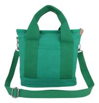 Bolsa Feminina Transversal de Ombro Em Lona Casual Dia A Dia Trabalho