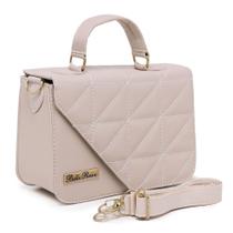 Bolsa Feminina Transversal E Lateral De Ombro Bordada Pequena Luxo