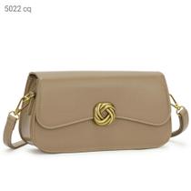 Bolsa Feminina Transversal e Ombro Baguete Inspiração Luxo 5022
