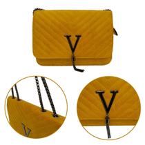 Bolsa Feminina Transversal Elegante Luxo Alça Tiracolo Mão Ombro Tote Aba Pequena