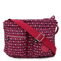 Bolsa Feminina Transversal Estampada Nylon Bg72144 Gash
