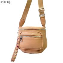 Bolsa Feminina Transversal estilo Pochete com Divisões 3189 - H2 bolsas