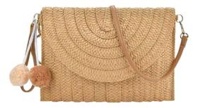 Bolsa Feminina Transversal Estilosa Passeio Praia Verão Bolsa Feminina Transversal Estilosa Passeio Praia Verão