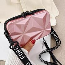 Bolsa Feminina Transversal Forever Young Diamante Moderna