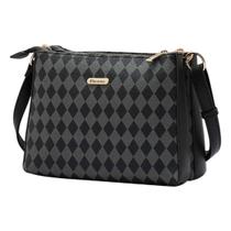 Bolsa Feminina Transversal Geometrias Moderna Chenson