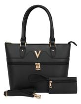 Bolsa Feminina Transversal Grande De Couro Pu Trabalho Linda