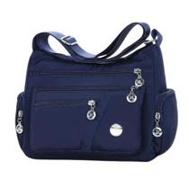 Bolsa Feminina Transversal Impermeavel 10 Bolsos Linda - ALWY