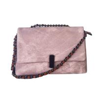 Bolsa Feminina Transversal Jeans Corrente Tiracolo Moda Luxo