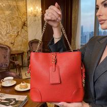 Bolsa Feminina Transversal Lateral Ombro Couro Trabalho Sofisticada Use de vários modos Moderna