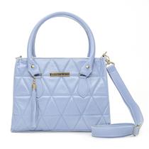 Bolsa Feminina Transversal Média Estilo Madrid Bordada Moda Luxo Trabalho Festa Sair Viagem