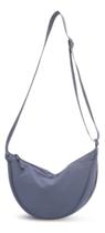 Bolsa Feminina Transversal Média Meia Lua Tecido Espaçosa
