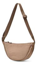 Bolsa Feminina Transversal Média Meia Lua Tecido Espaçosa Bolsa Feminina Transversal Média Meia Lua Tecido Espaçosa