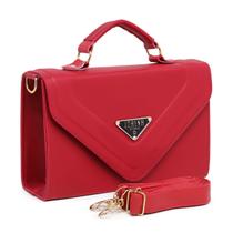 Bolsa feminina transversal metalasse original Lorena vitória