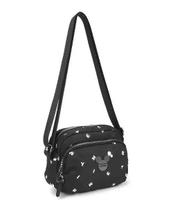 Bolsa Feminina Transversal Mickey Mouse Pequena Tiracolo Prt