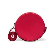 Bolsa Feminina Transversal Mini Bag Zíper Redonda Moderna
