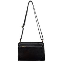 Bolsa Feminina Transversal Mini Pequena Couro Legítimo Madamix
