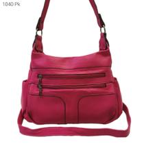 Bolsa Feminina Transversal / Ombro Superleve com Divisões e Bolsos 1040