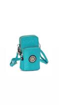 Bolsa Feminina Transversal Pequena Carteira Porta Celular Smartphone Cores Bolsa Feminina Transversal Pequena Carteira Porta Celular Smartphone Cores