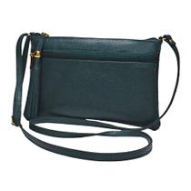 Bolsa Feminina Transversal Pequena Couro Legítimo