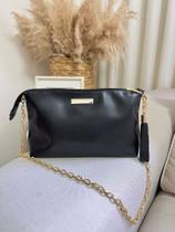 Bolsa Feminina Transversal Pequena Mini Com Alça Corrente Bolsa Femininas Cabe Celular