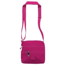 Bolsa Feminina Transversal Pequena Nylon Tactel Crinkle - Yeppb BF 14135