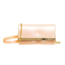 Bolsa Feminina Transversal Petite Jolie Ouro Glam PJ10643 Bolsa Feminina Transversal Petite Jolie Ouro Glam PJ10643