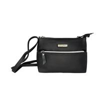 Bolsa Feminina Transversal Preta Classic ABC Bags 013