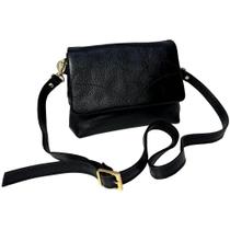 Bolsa Feminina Transversal Preta Couro Oklahomacountry Bolsa Feminina Transversal Preta Couro Oklahomacountry