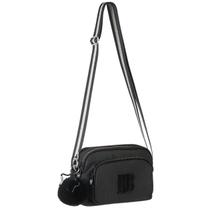 Bolsa Feminina Transversal Rebecca Bonbon RB Passeio Viagem Fashion Menina Juvenil Zíper Divisória Compartimento Alça Regulável Média