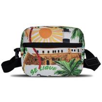 Bolsa Feminina Transversal Shoulder Bag Pequena Necessaire Mini Pochete Estampada