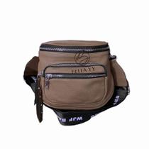 Bolsa Feminina Transversal Tipo Pochete 116 Cor:marrom